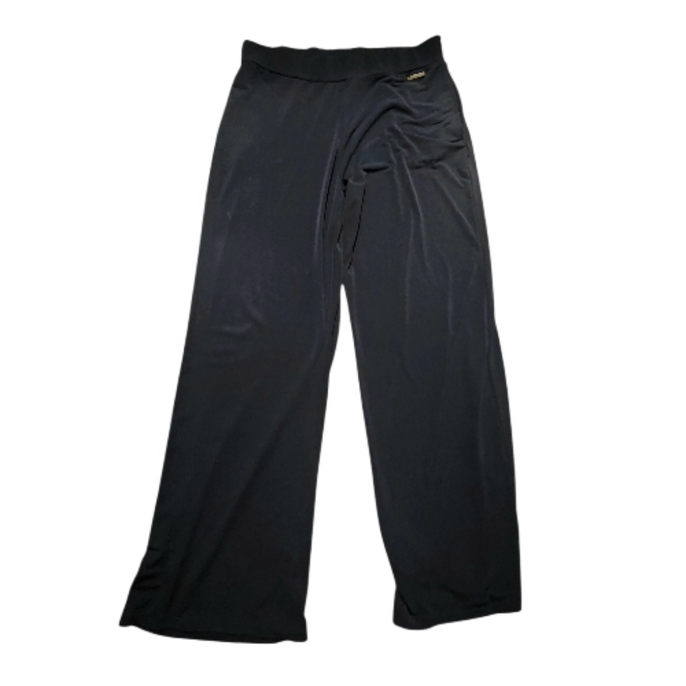 Anne Klein Wide Leg Knit Trousers, Large